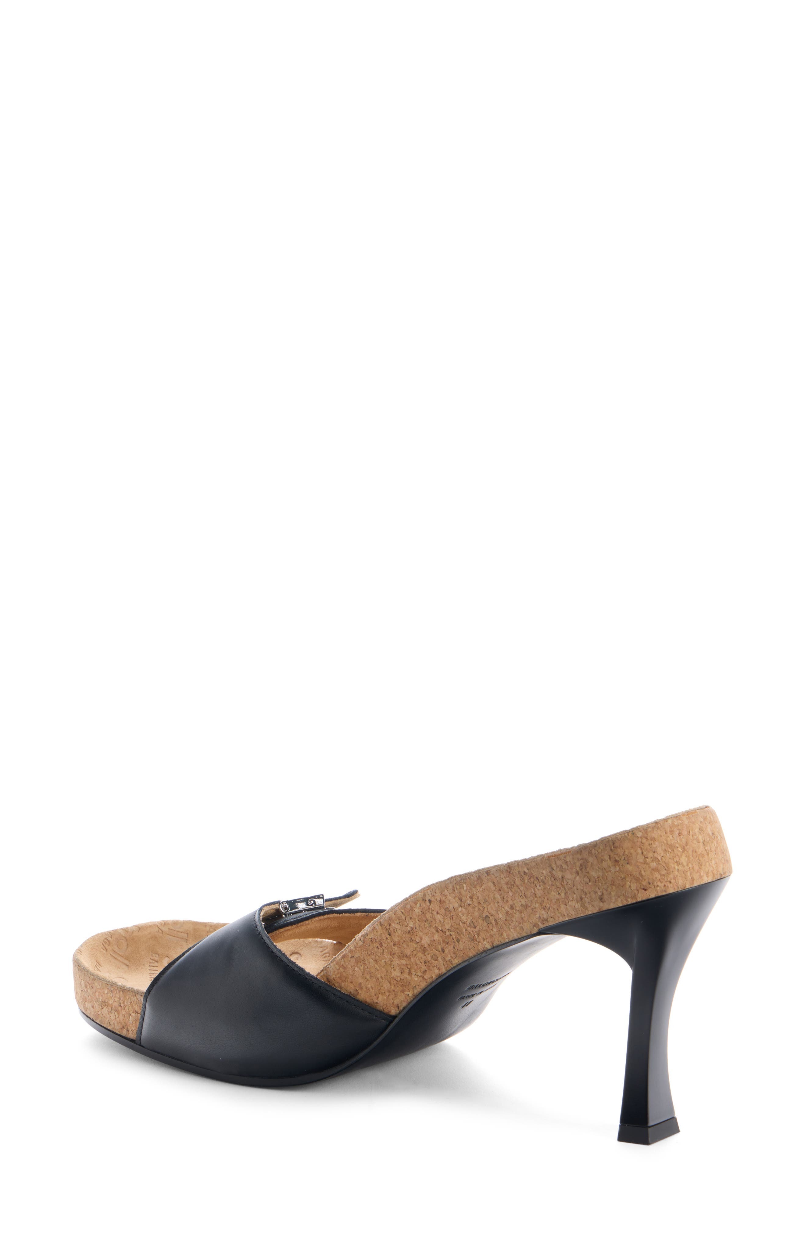 Balenciaga x Scholl Sandal in Black/Silver at Nordstrom - 2