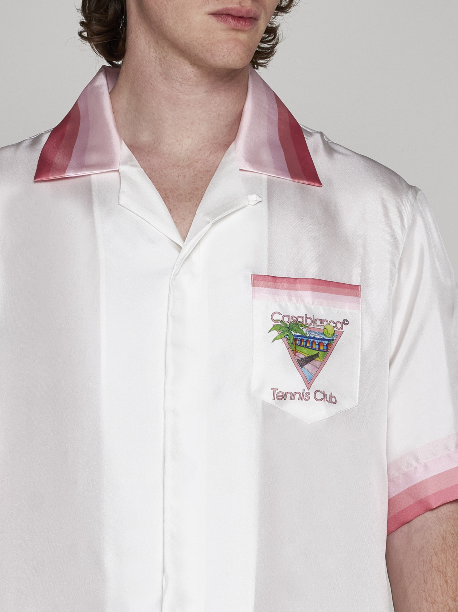 Tennis Club Icon silk shirt - 5