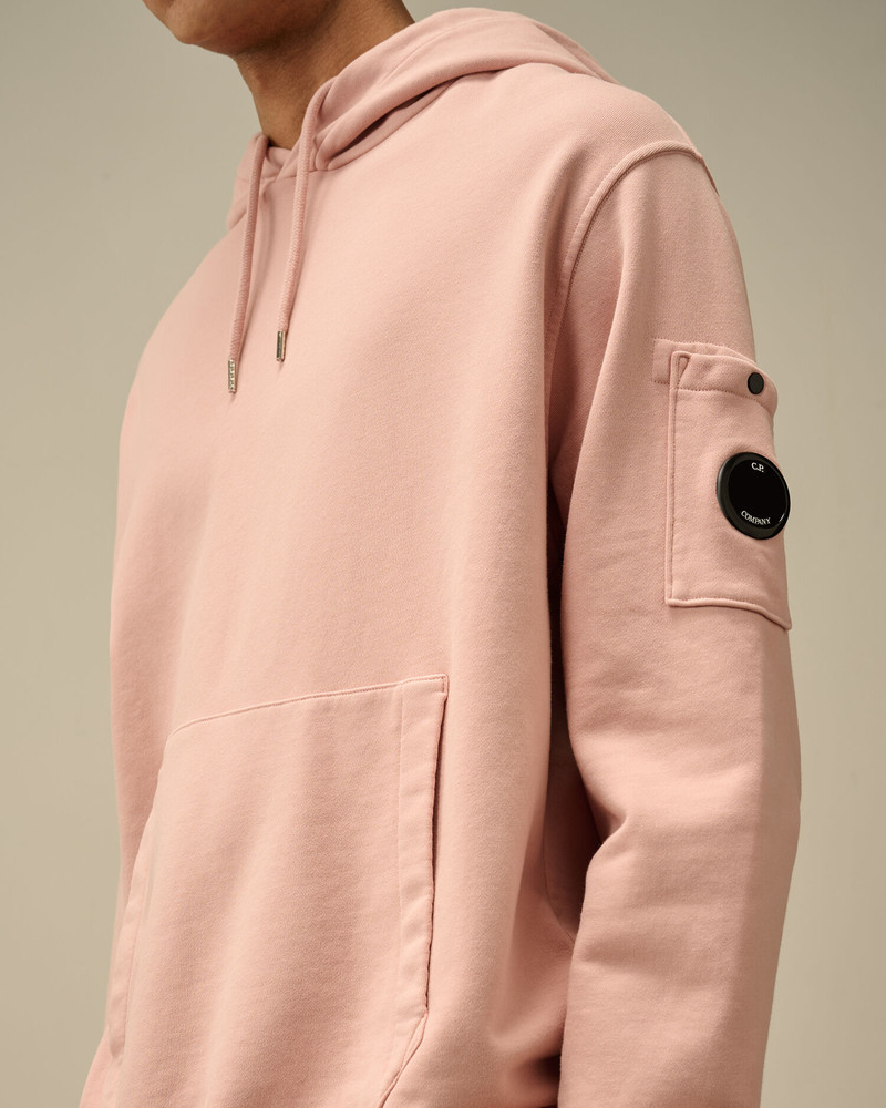 코튼 대각선 Fleece 저항 염색된 까마귀 렌즈 스웨터 5