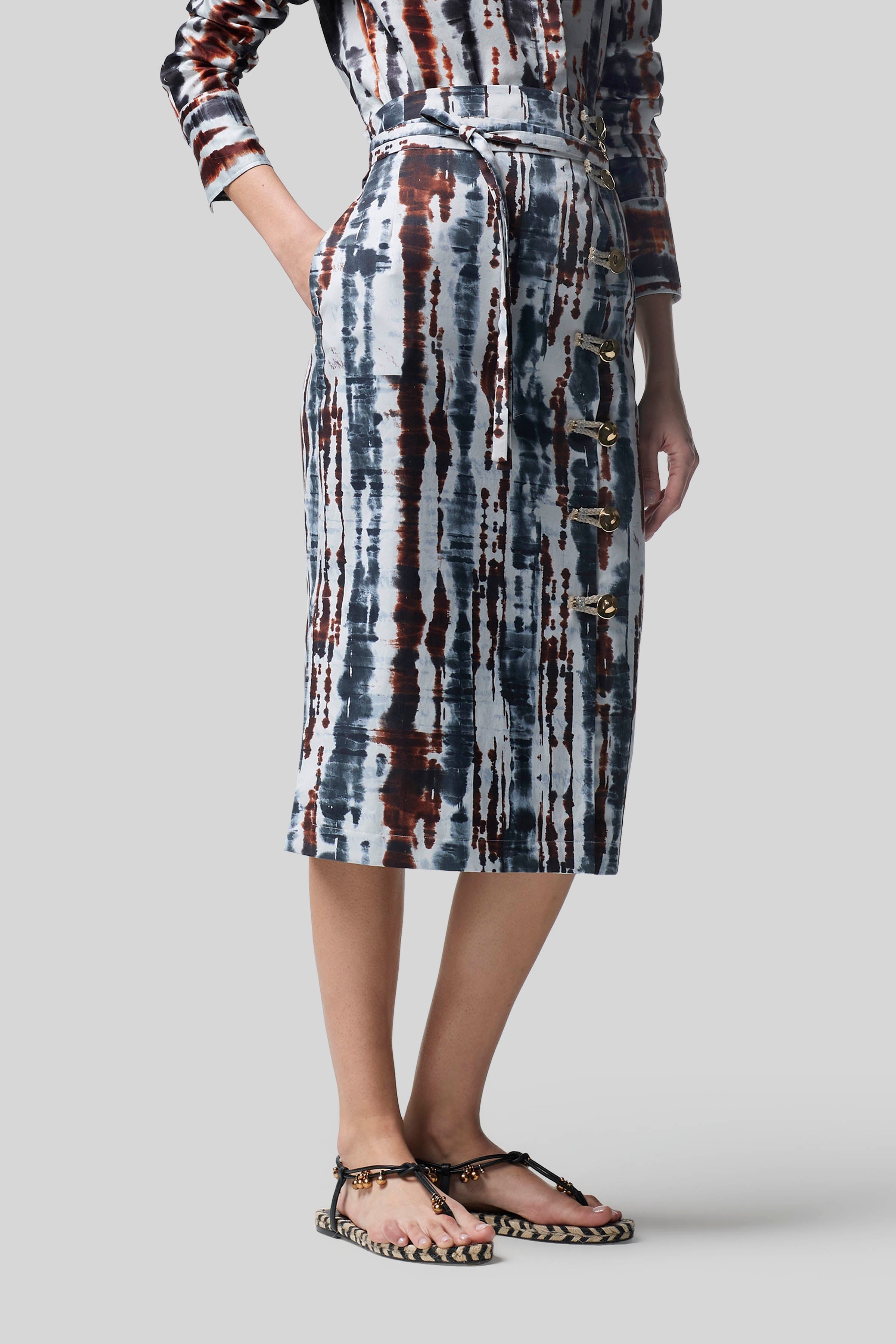 'HIROKI' SKIRT - 4