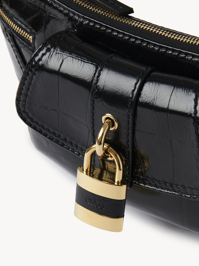 THE 99 SHOULDER BAG IN CROCO-EFFECT LEATHER 7
