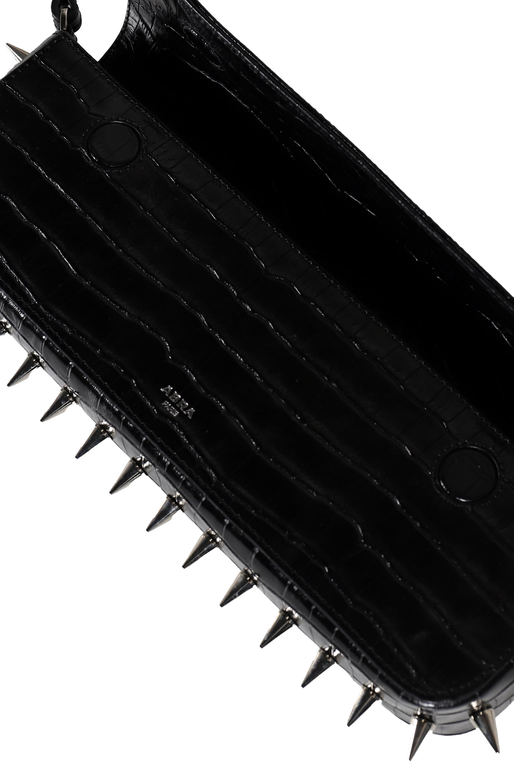 SPIKE BAGUETTE / BLK CROCCO - 4