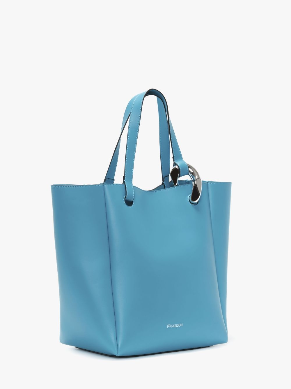 CHAIN CABAS - LEATHER TOP HANDLE BAG - 2