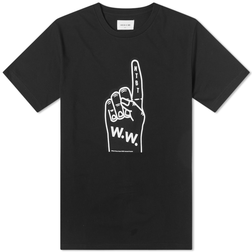 Wood Wood Foam Hand Tee - 1