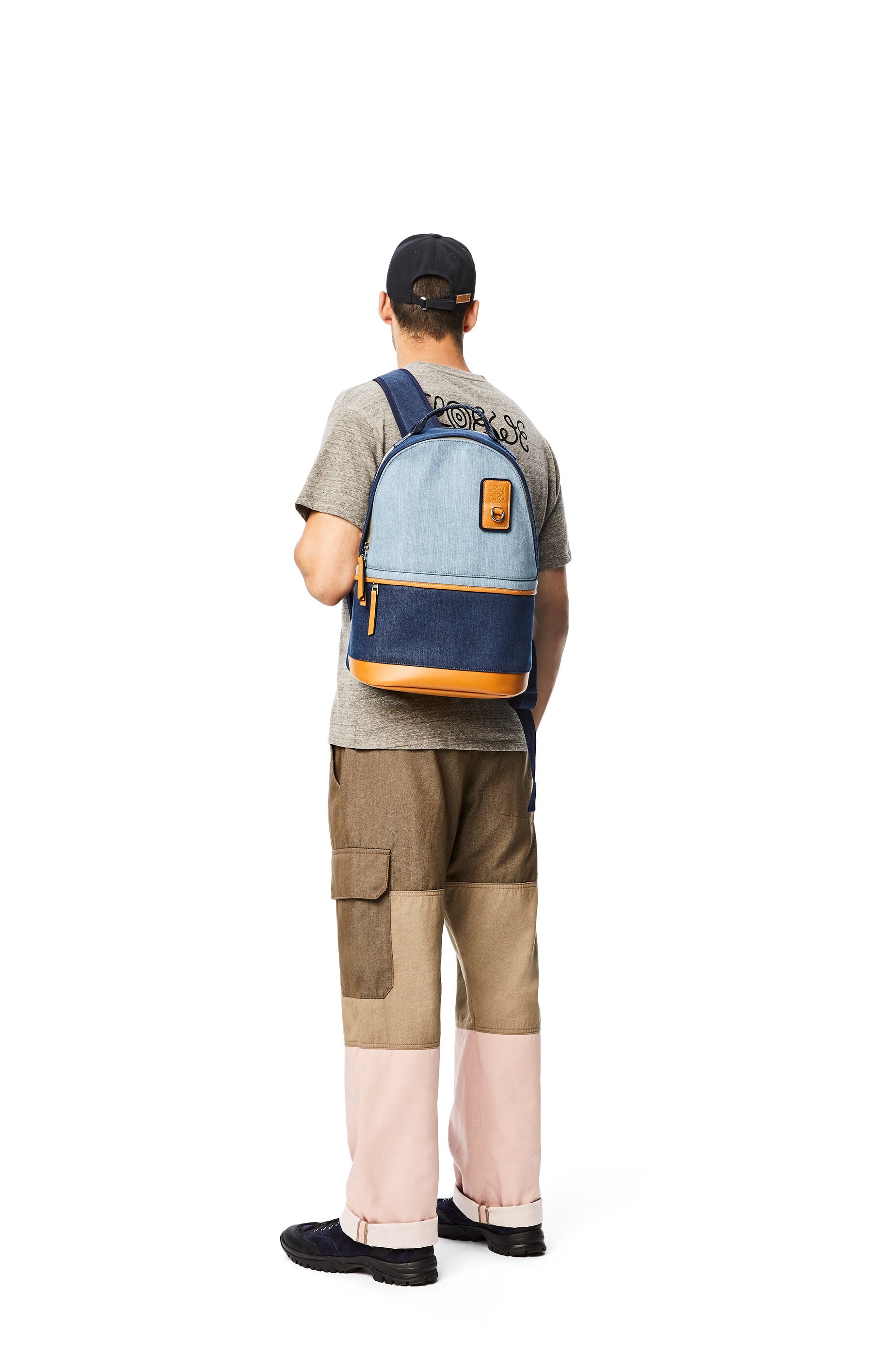 Small backpack in denim - 6