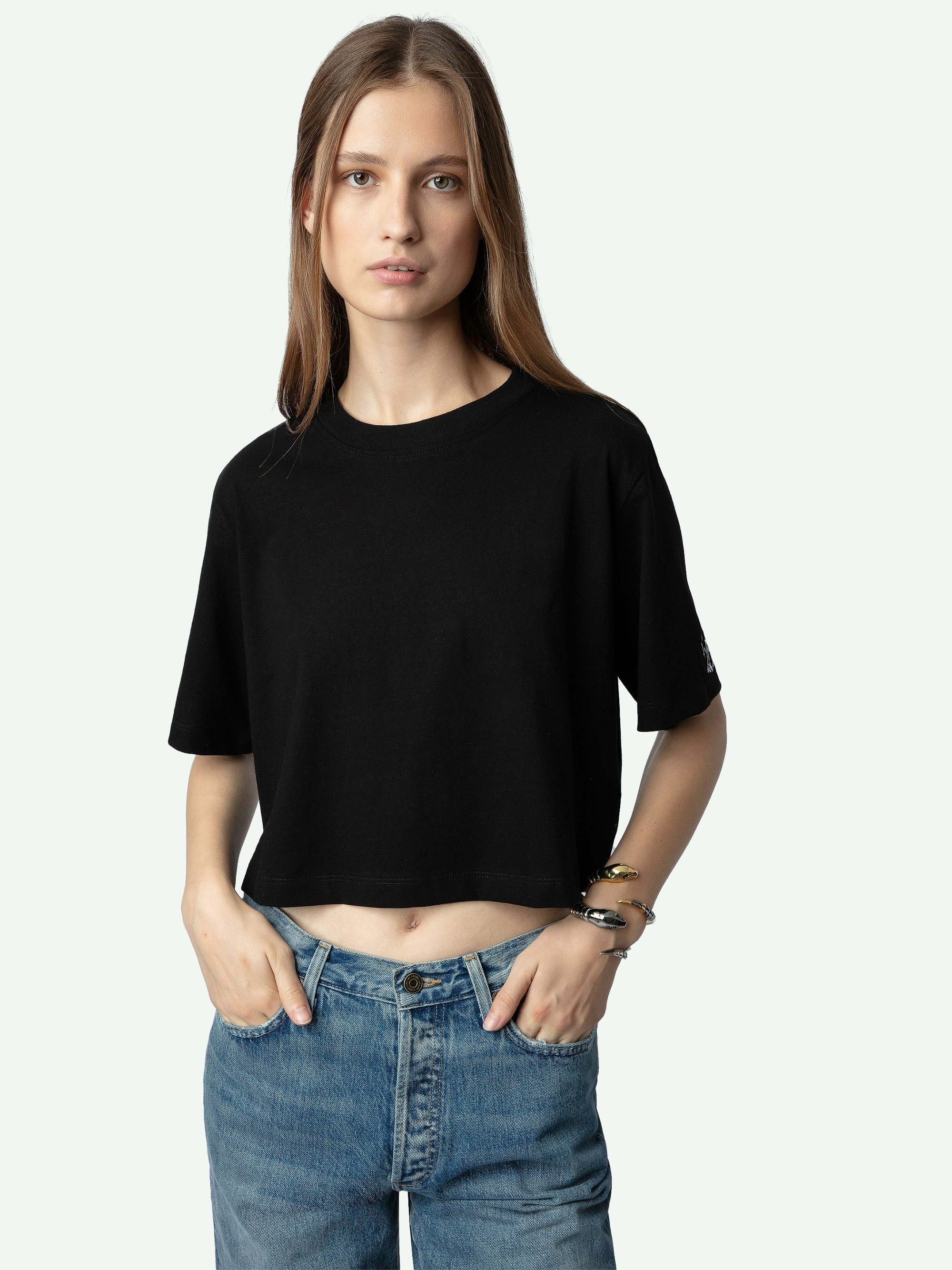 Lennox Cropped Tee - 5