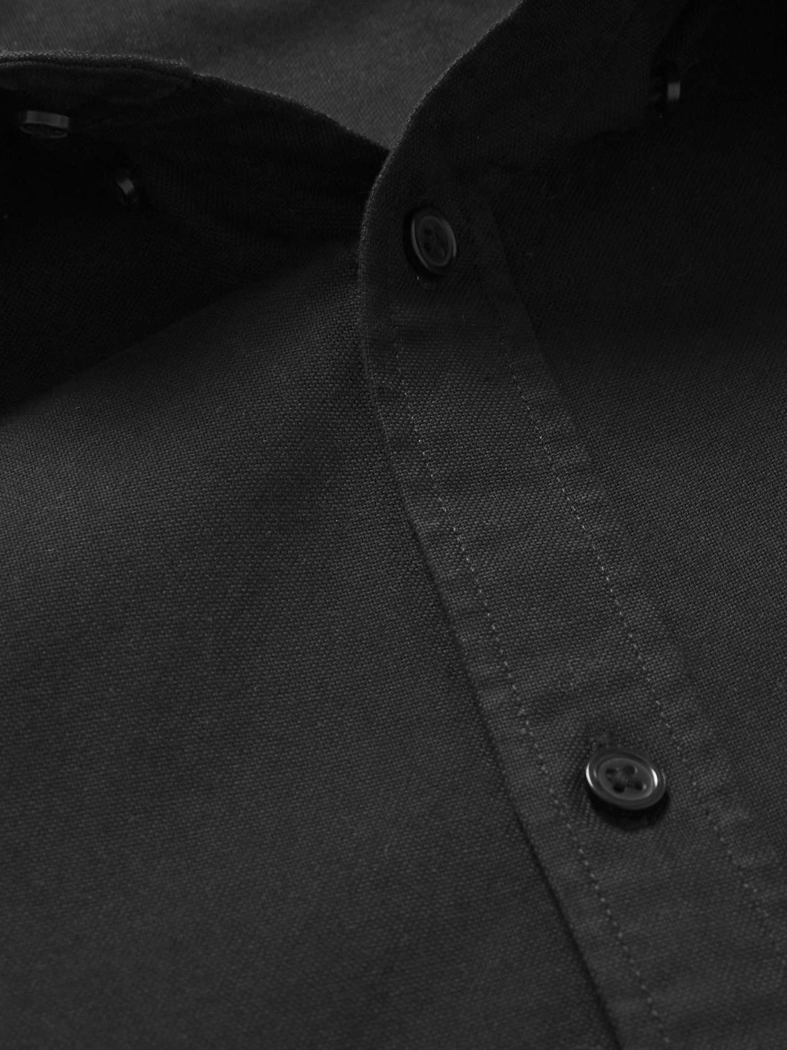 Bolton Button-Down Collar Logo-Embroidered Cotton Oxford Shirt - 4