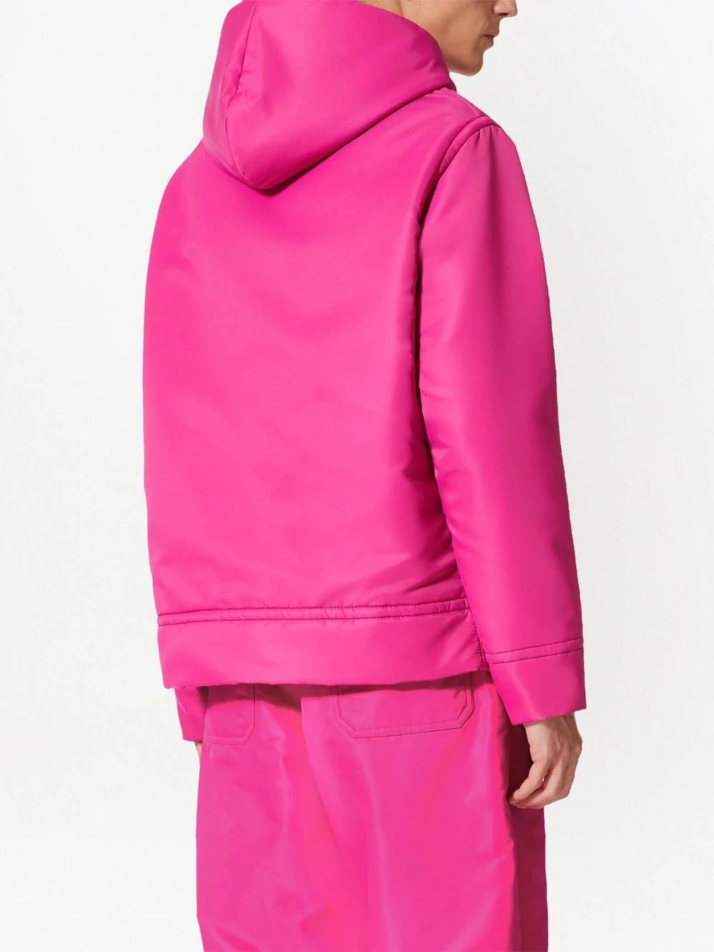 Rockstud technical fabric hoodie - 4