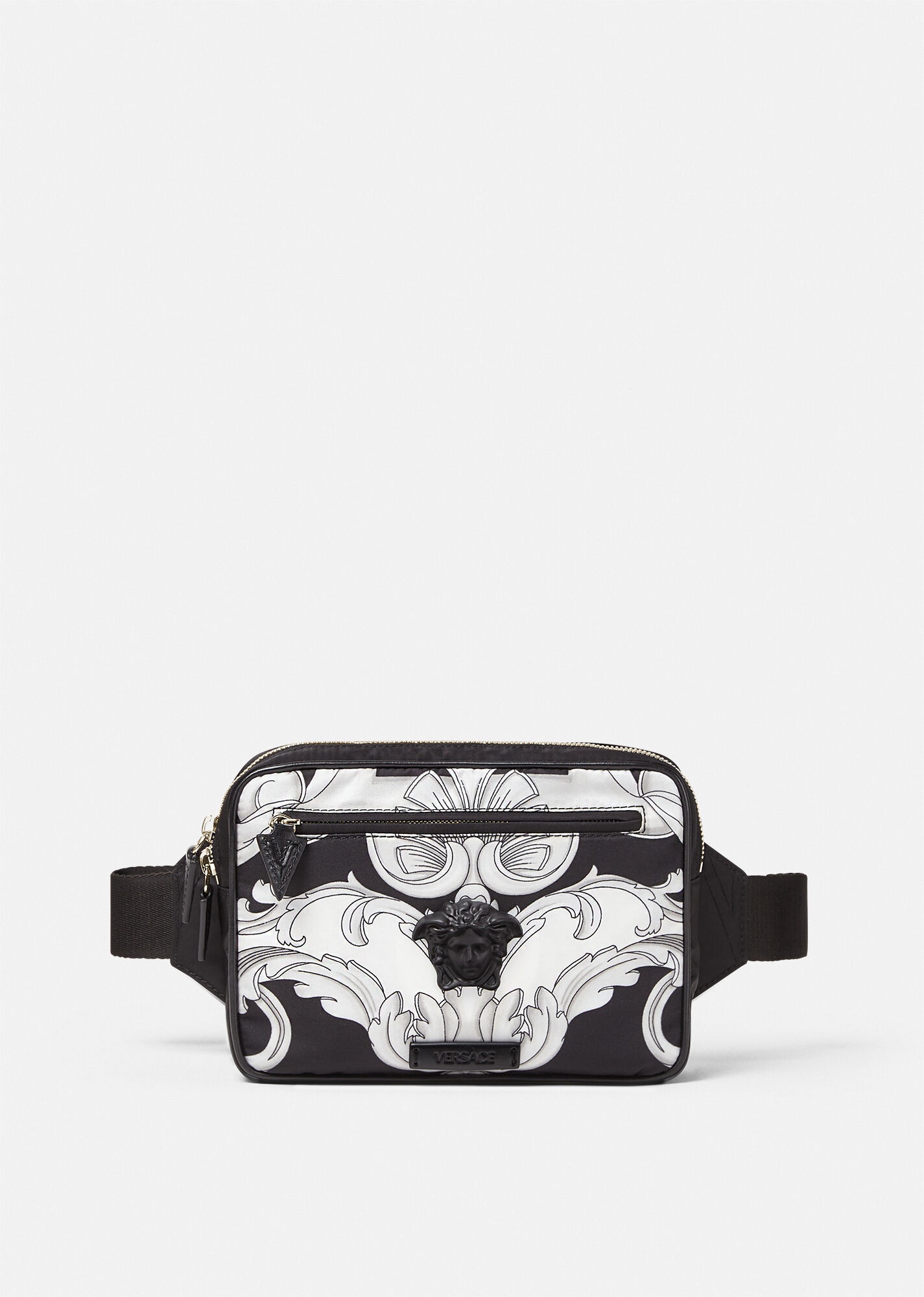 La Medusa Silver Baroque Belt Bag - 1