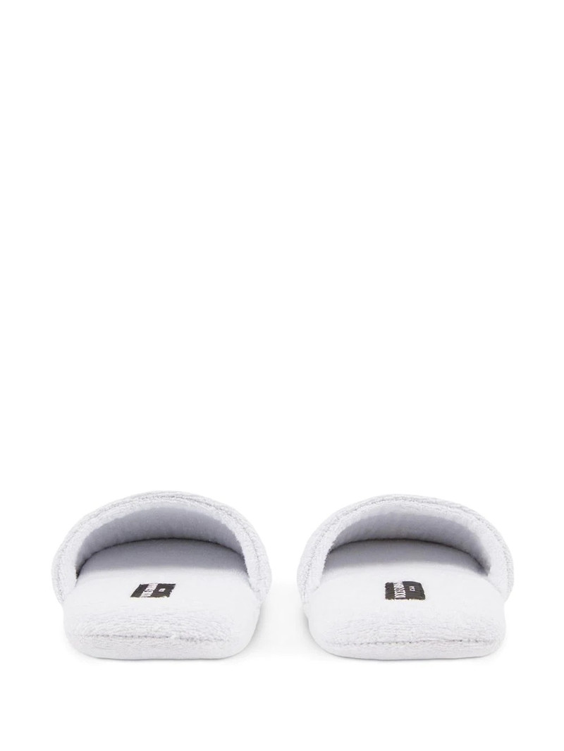 Carretto Siciliano-print terry slippers 3