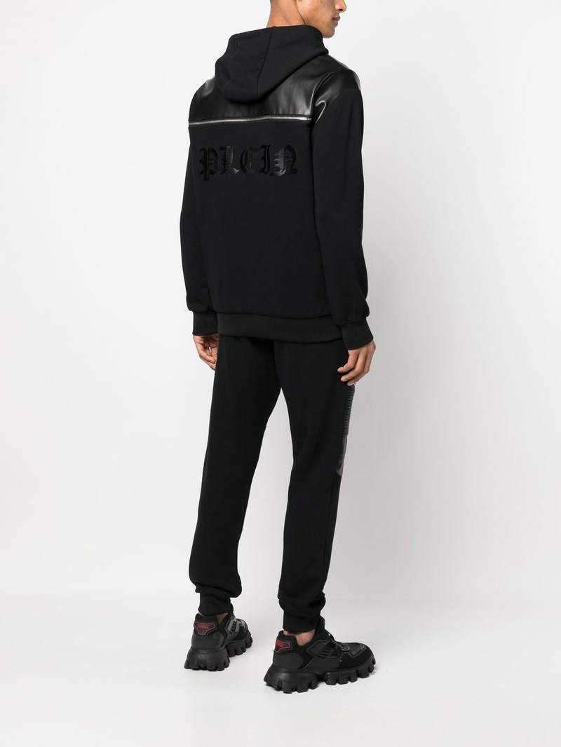 PHILIPP PLEIN logo-print tracksuit set outlook