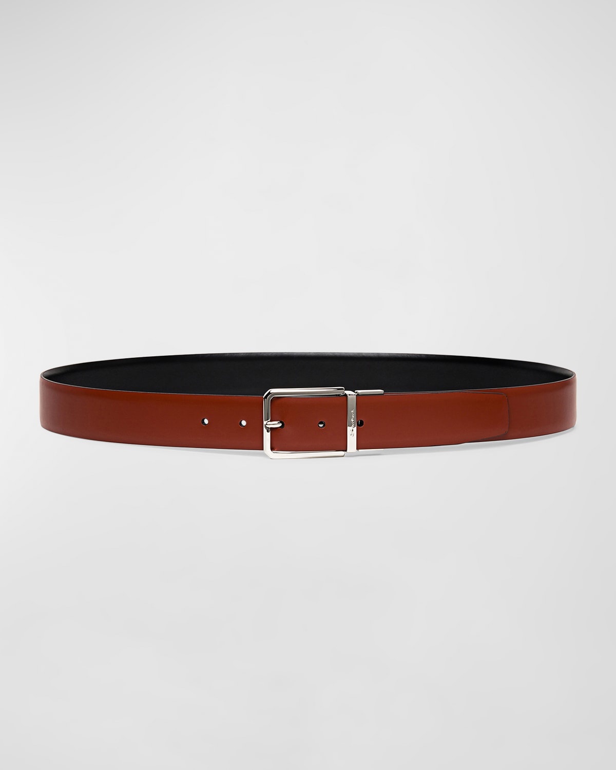 Men's Reversible Leather Belt - 2