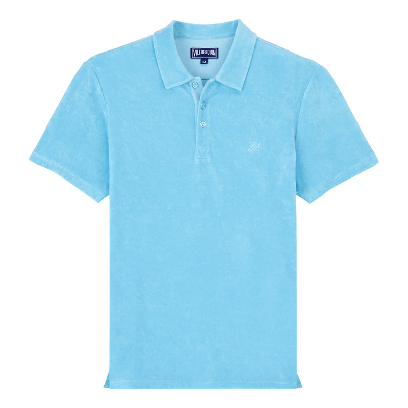 Men Terry Polo Solid - 1