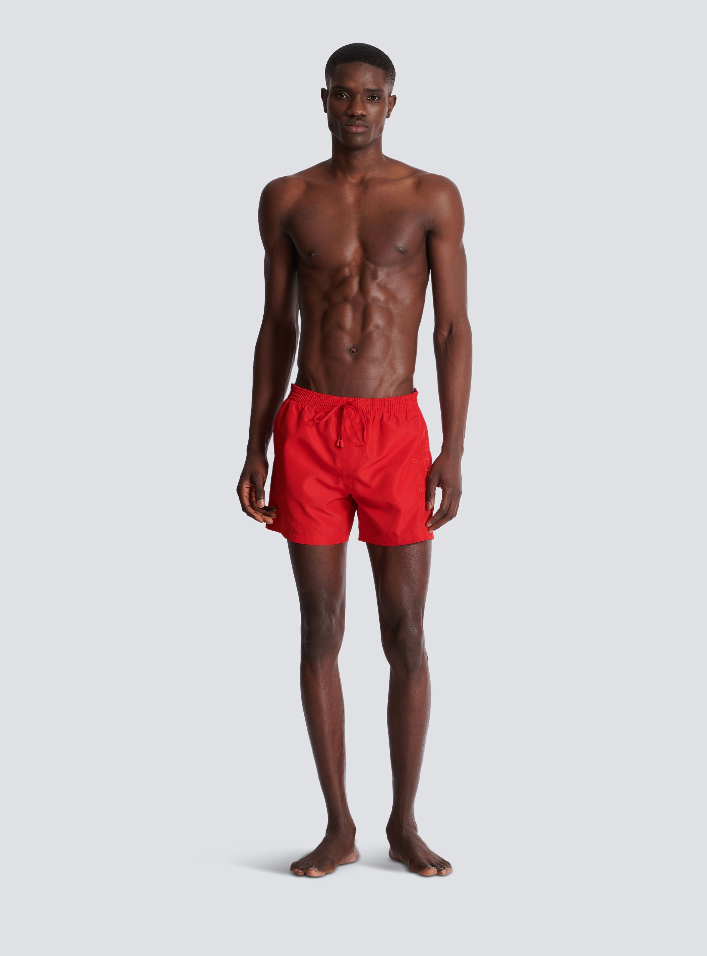 Balmain Paris embroidered swim shorts - 2