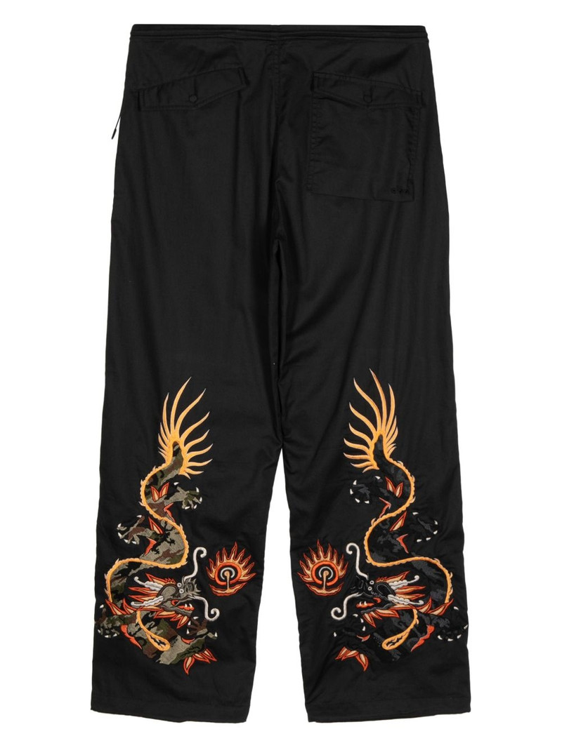 MAHARISHI Double Dragons loose-fit trousers outlook