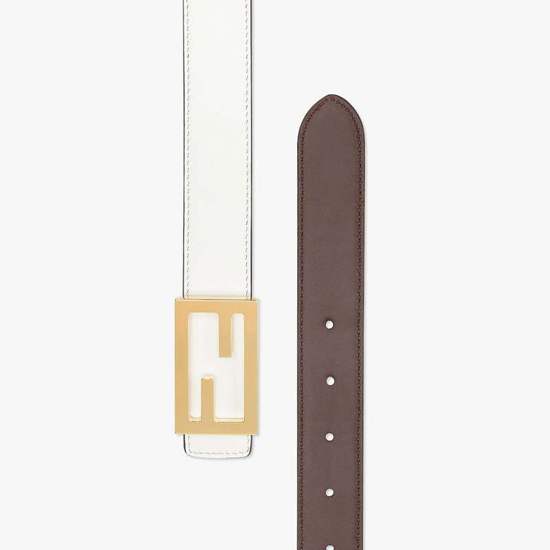 FENDI Brown leather belt outlook