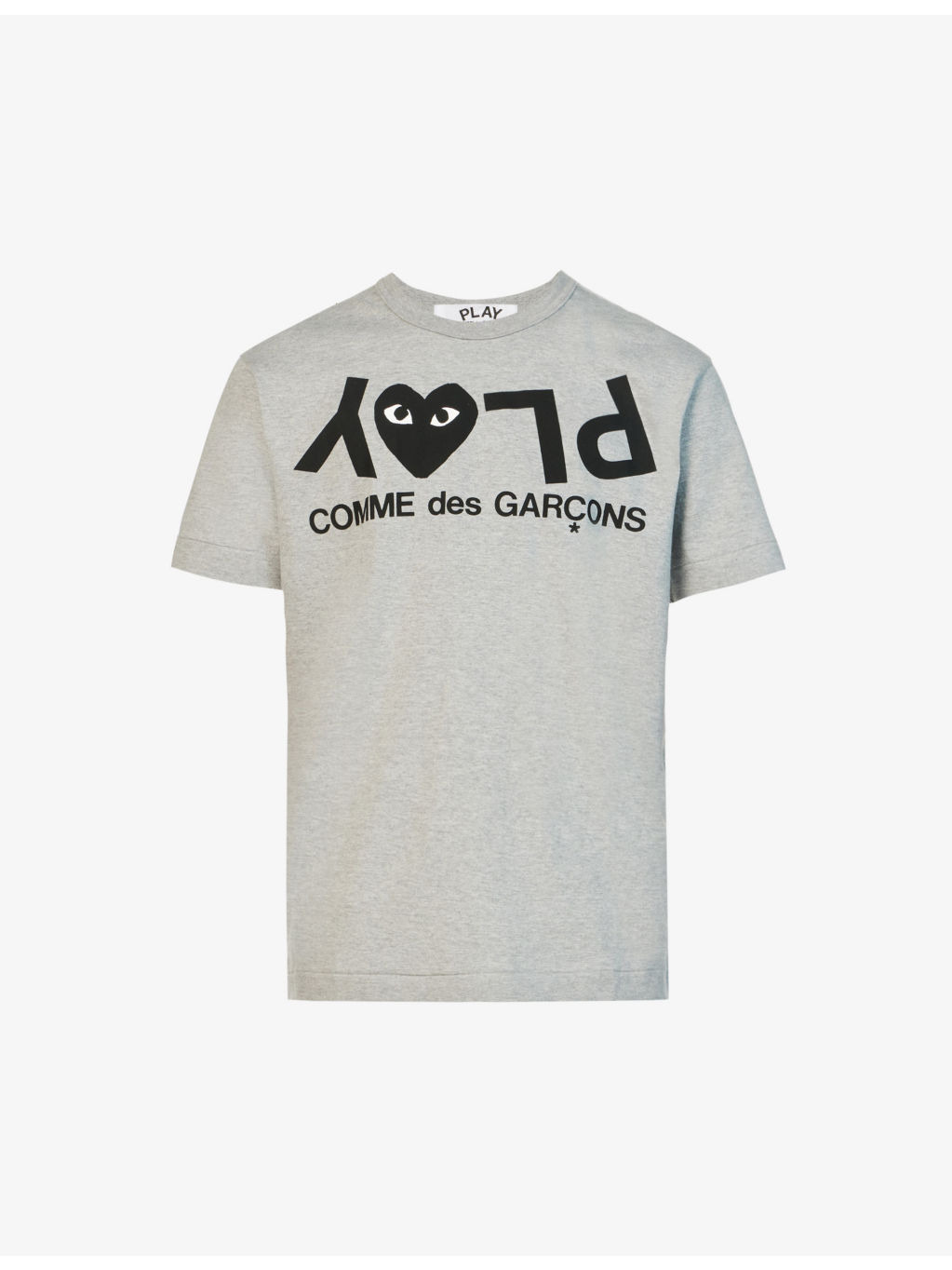 Heart-embroidered cotton-jersey T-shirt - 2