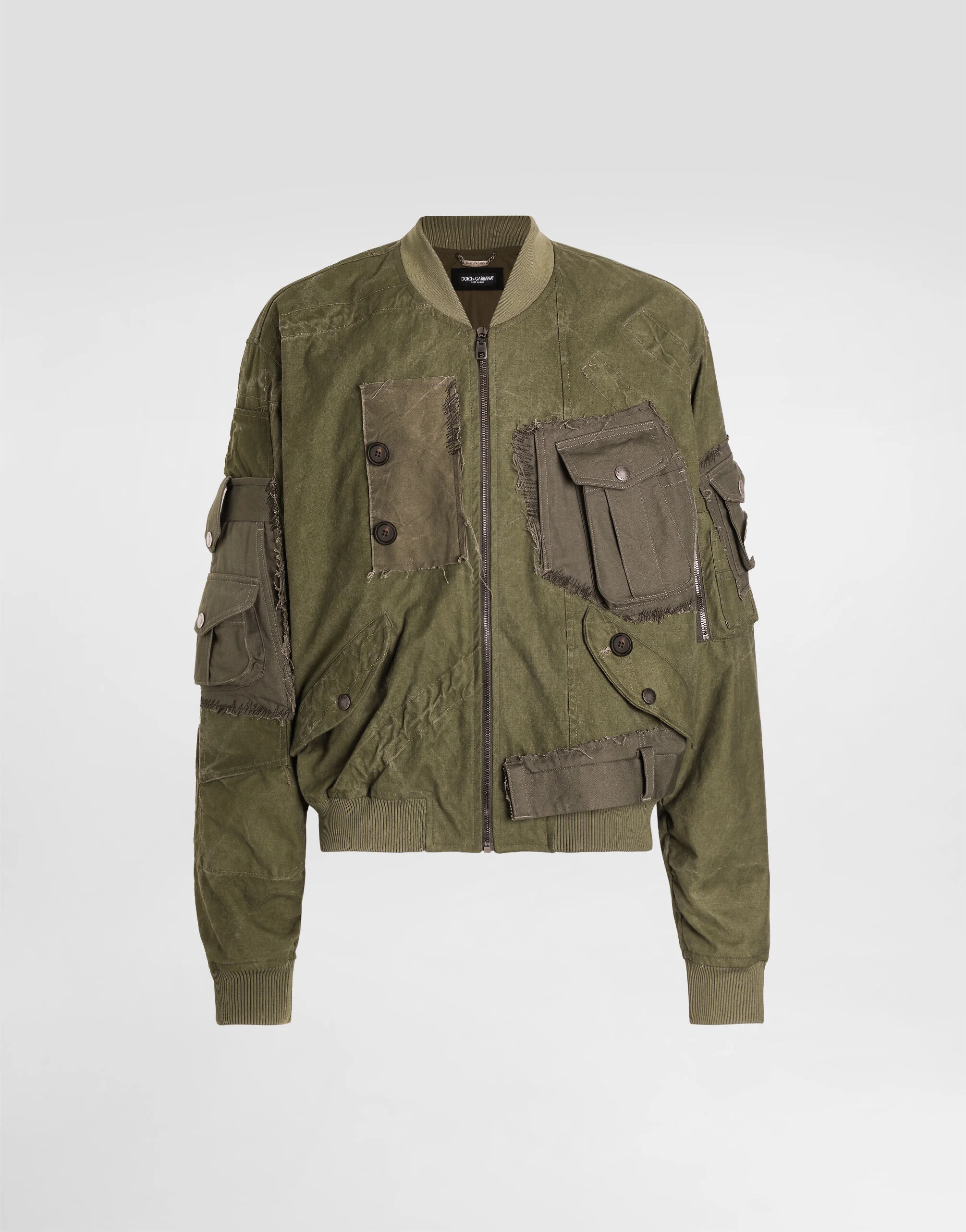 Oversized padded bomber jacket - 1