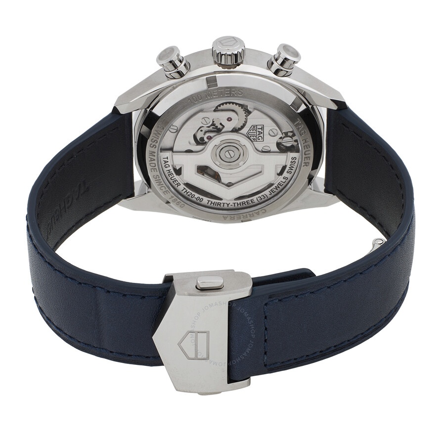 Tag Heuer Carrera Chronograph Automatic Blue Dial Men's Watch CBS2212.FC6535 - 3