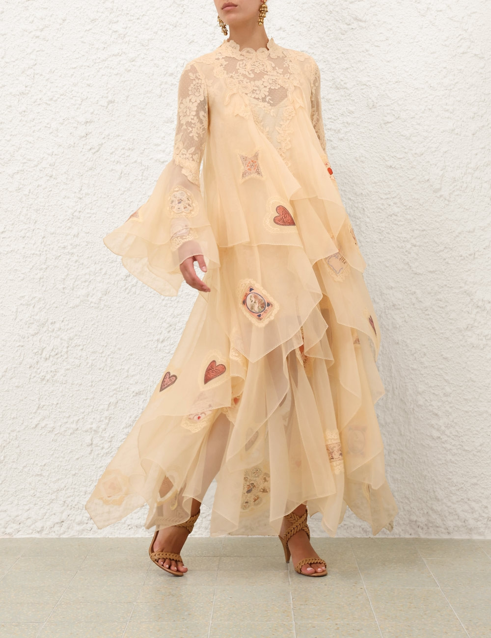 HYPNOTIC CASCADING GOWN - 2