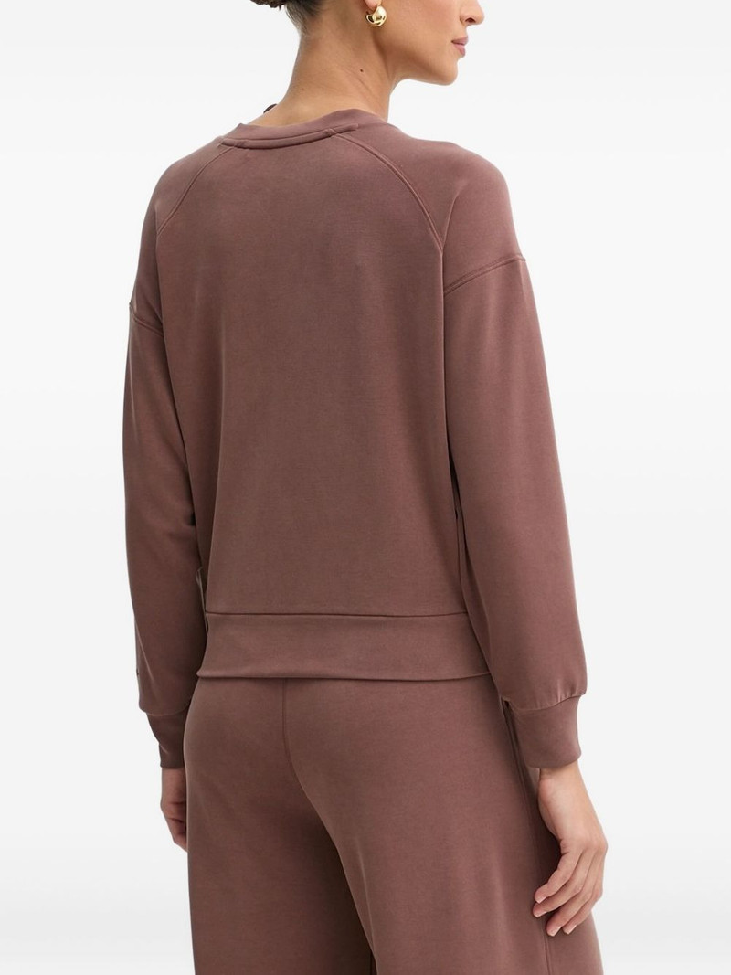 BOSS tie-detail cut-out sweater outlook