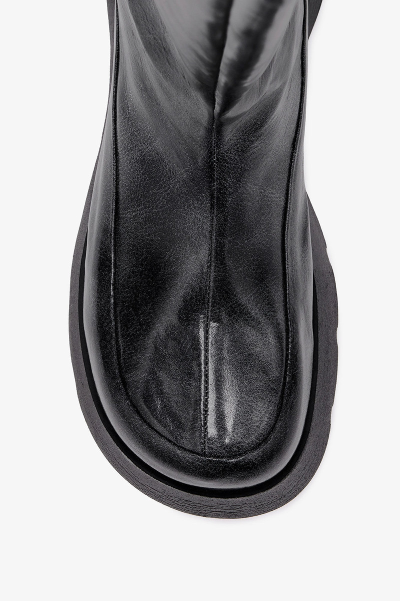 KAT HIGH BOOTS IN DARK GREY 4