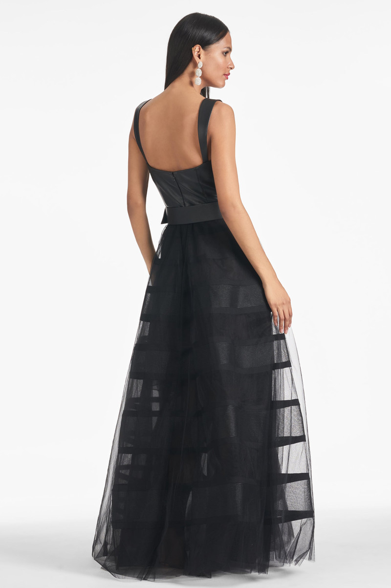 Veruca Gown - Black 5