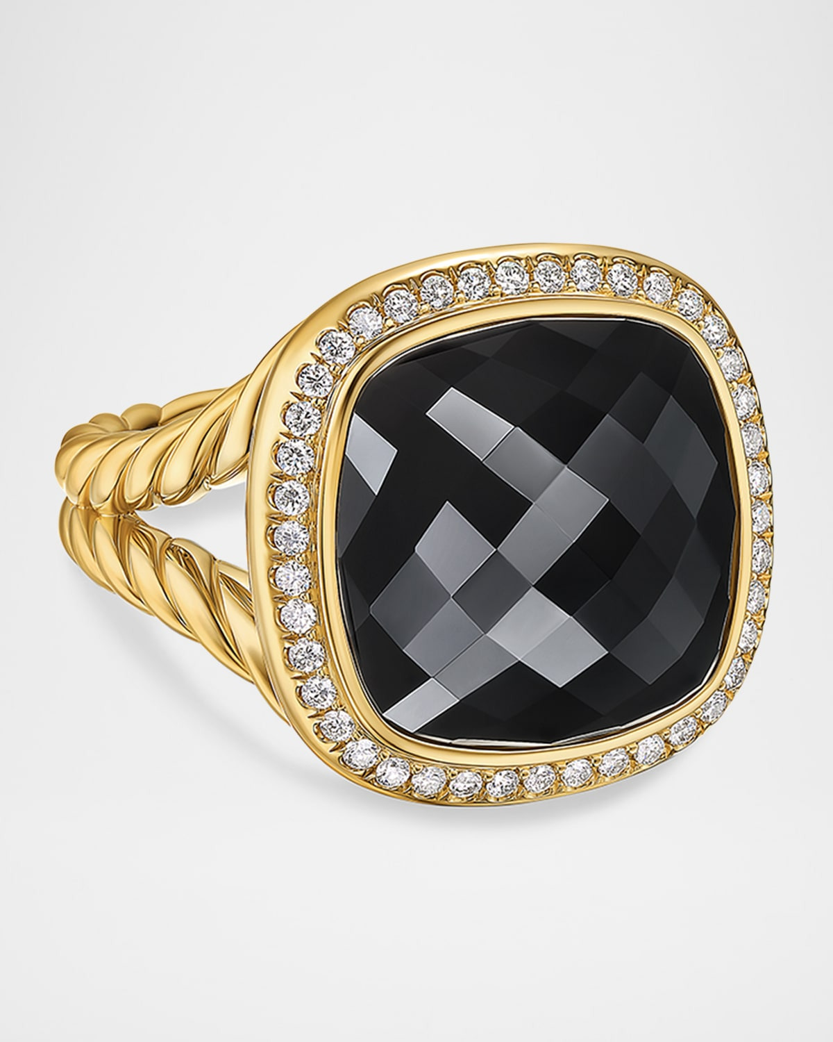 DAVID YURMAN Albion Ring with Gemstones and Diamonds in 18K Gold ...
