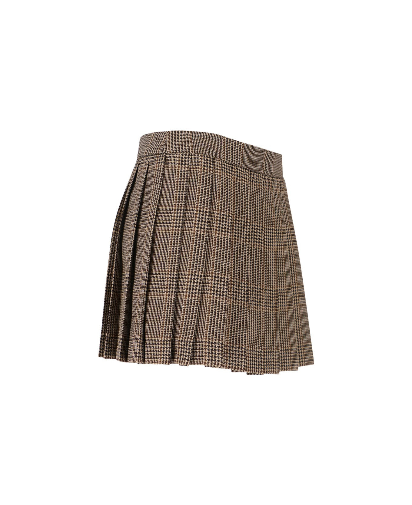 Virgin Wool Mini Skirt - 3