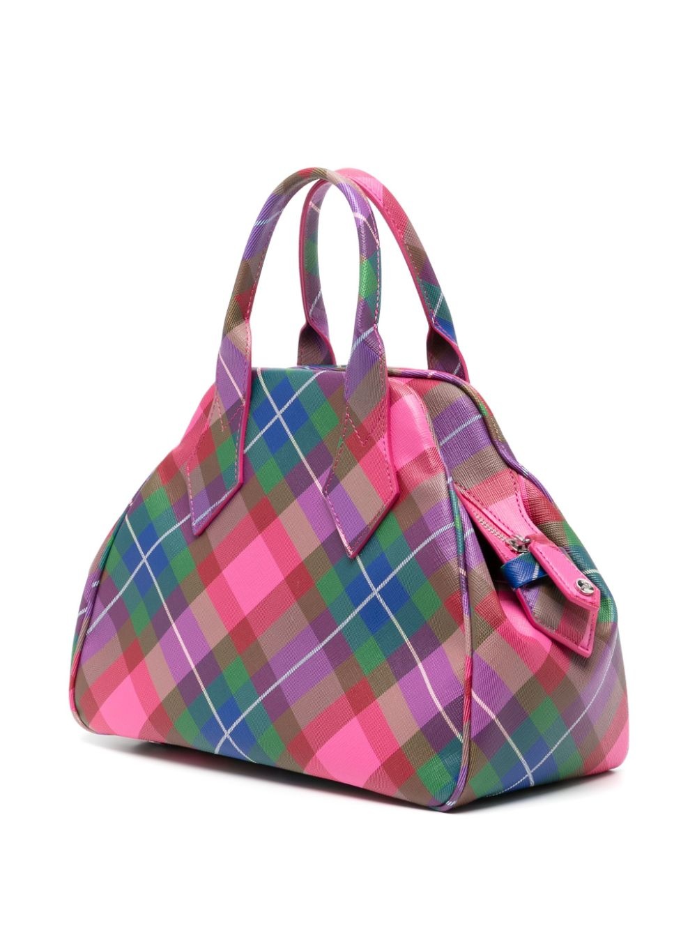 Yasmine tartan medium bag - 3