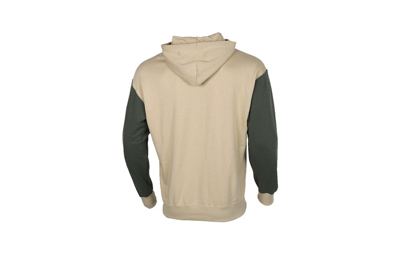 PUMA PUMA Colorblock hooded Sports Gray Green Brown Colorblock 530709-12 outlook