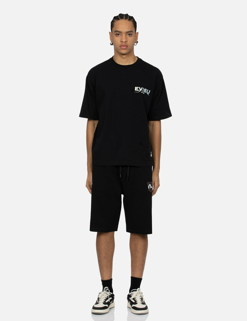 SEAGULL AND LOGO PRINT RELAX FIT T-SHIRT 6