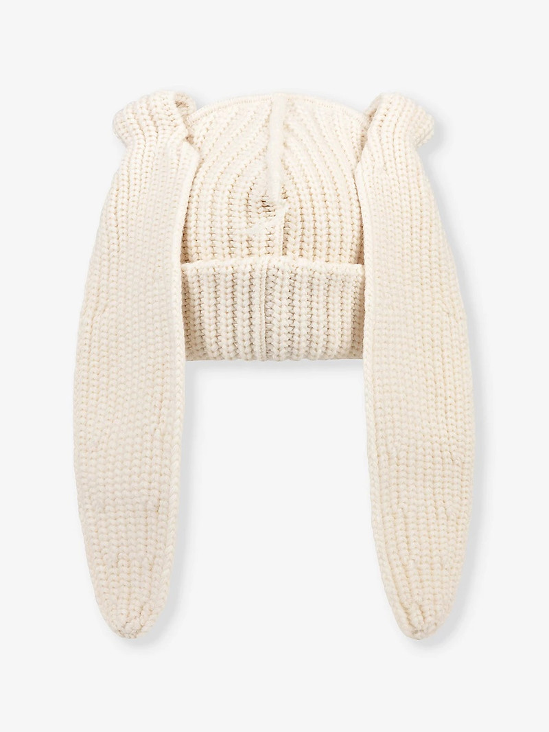 CHARLES JEFFREY LOVERBOY Rabbit Logo-Patch Knitted Beanie outlook