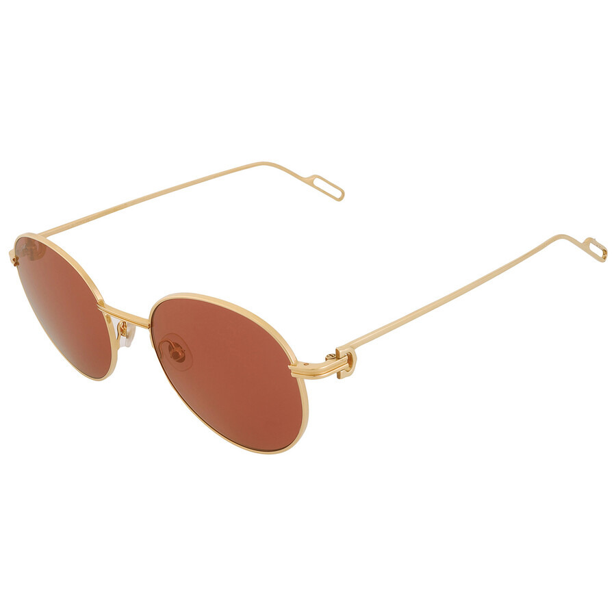 Cartier Red Round Ladies Sunglasses CT0249S 003 53 - 3