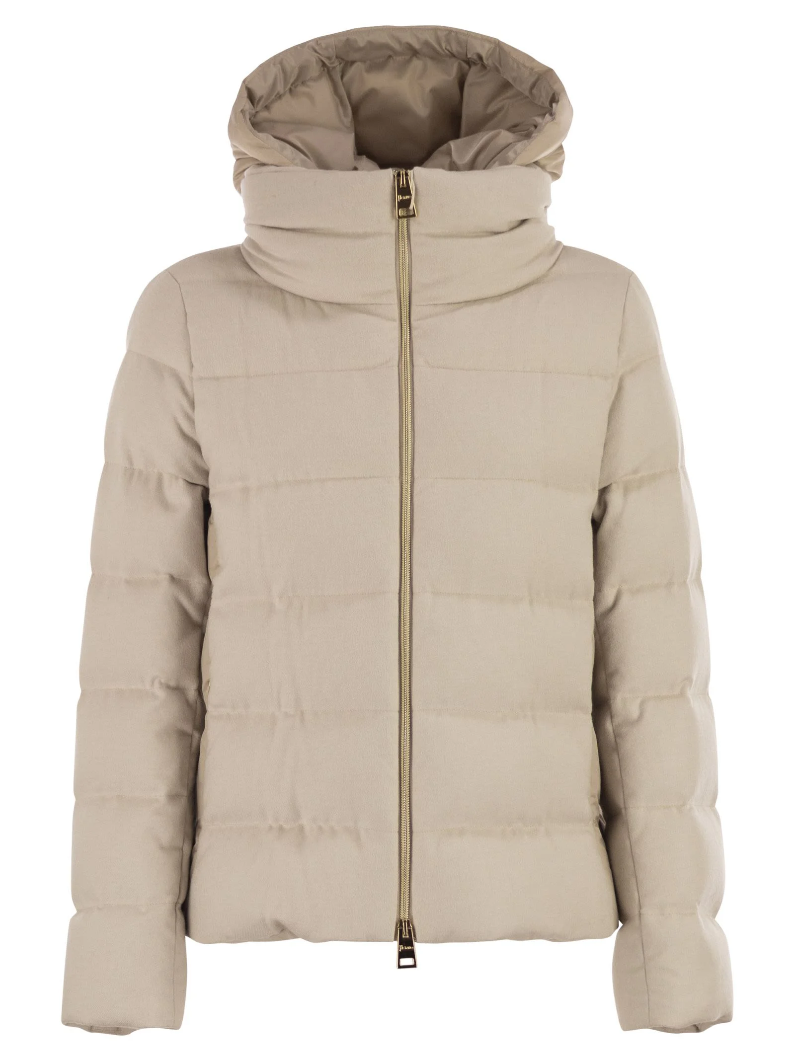Herno Women Resort Silk And Cashmere Down Jacket - 1