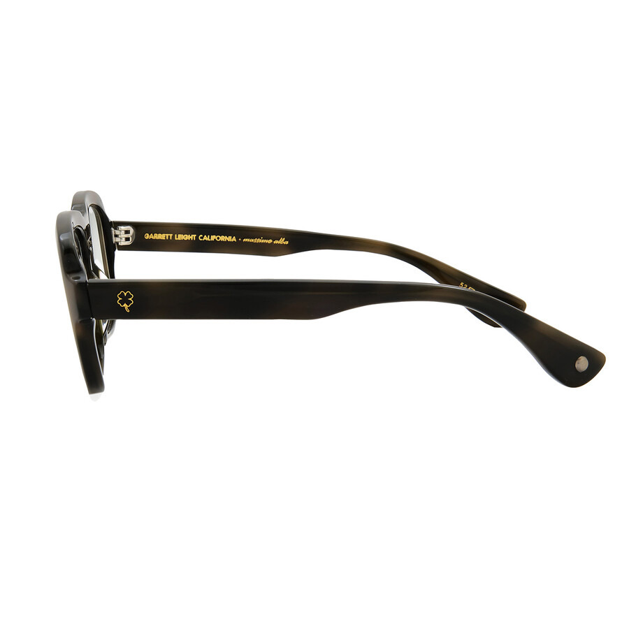 Garrett Leight GLCO x MASSIMO ALBA Demo Navigator Men's Eyeglasses 1132 SOL 52 - 4