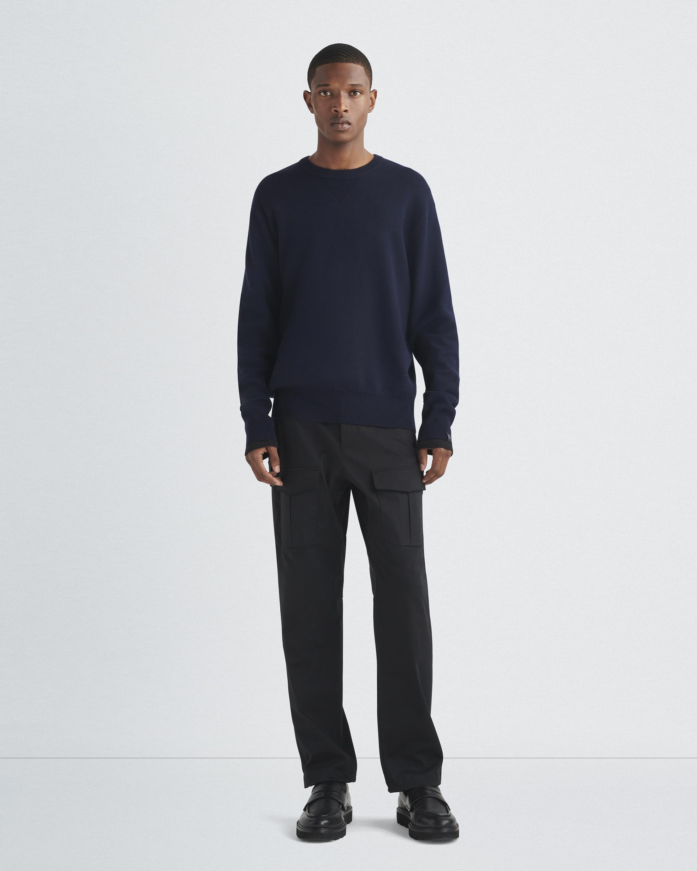 York Wool Crew
Relaxed Fit - 6