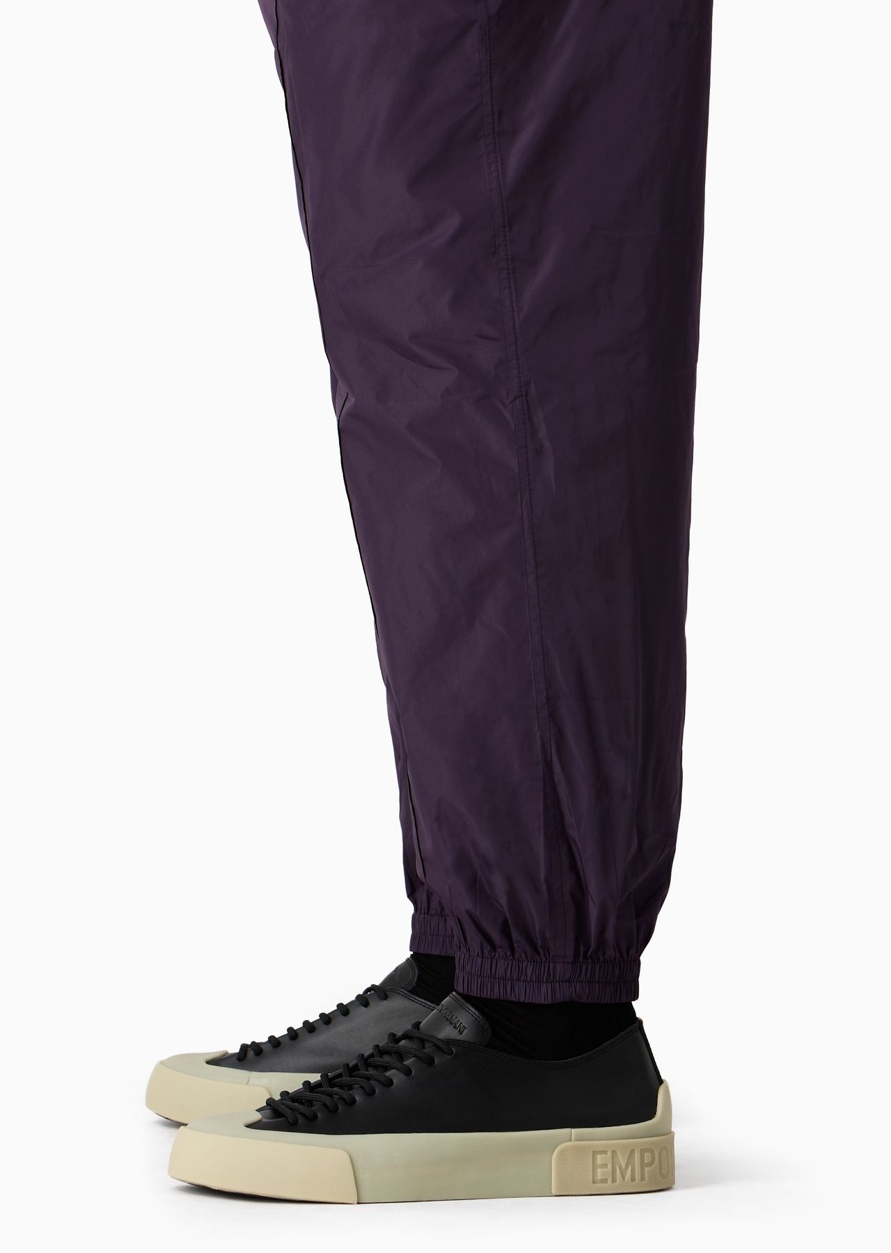 Lightweight nylon trousers with stretch ankle cuffs - 5