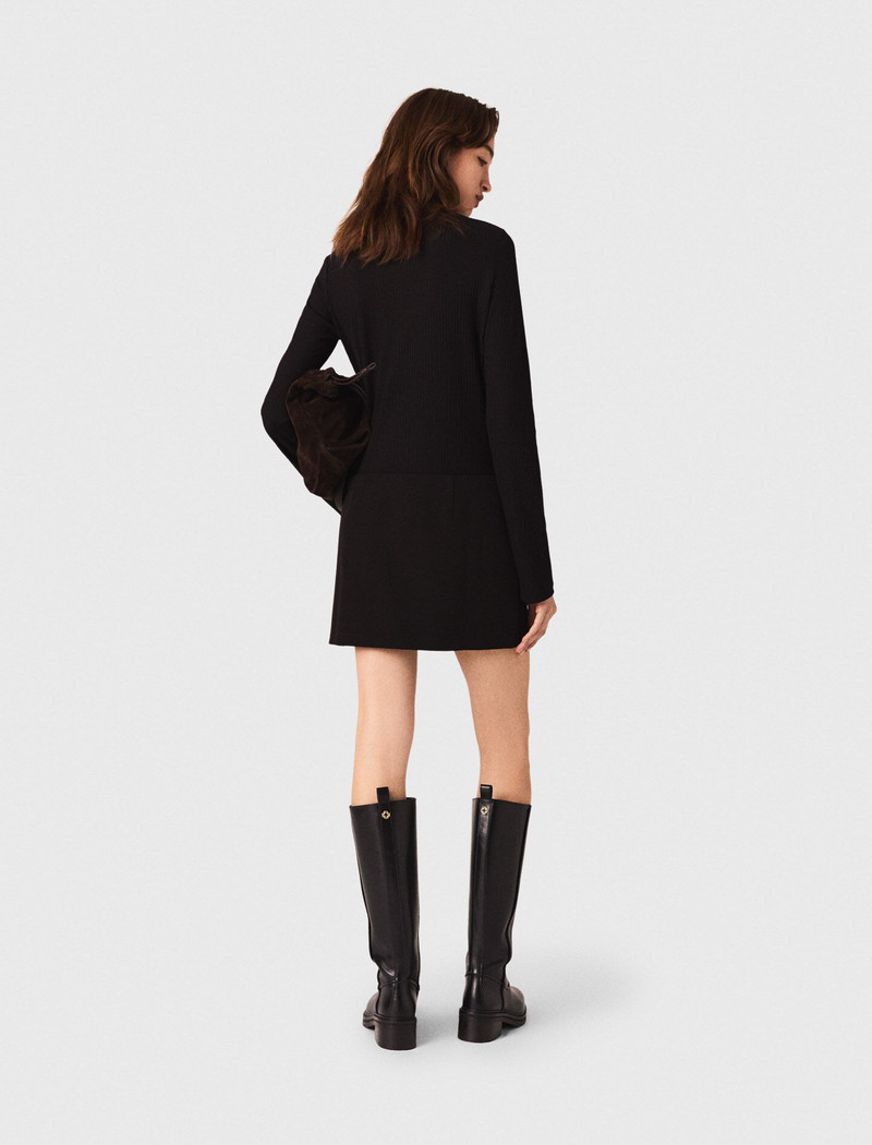 Mini turtle neck dress 4