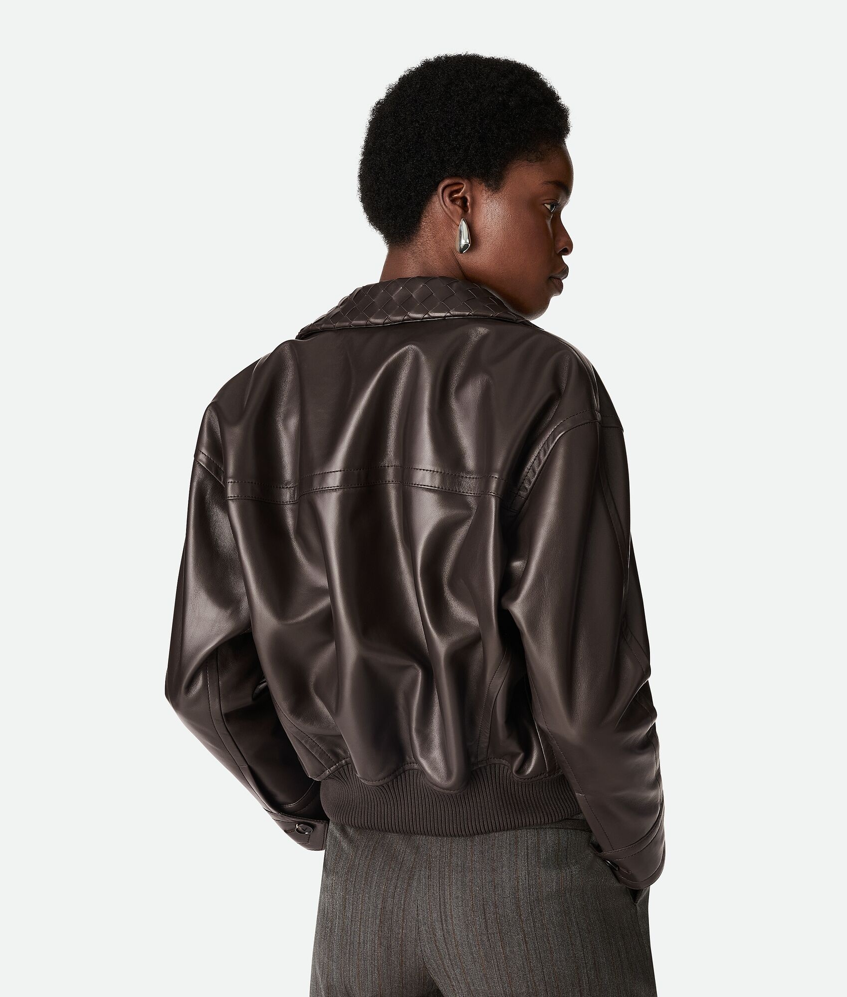 Leather Blouson - 3