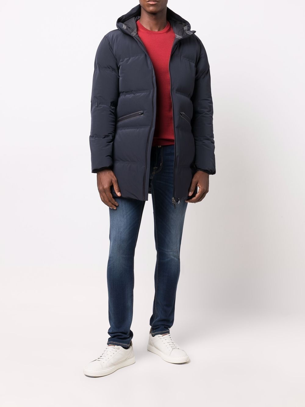 hooded puffer coat - 2