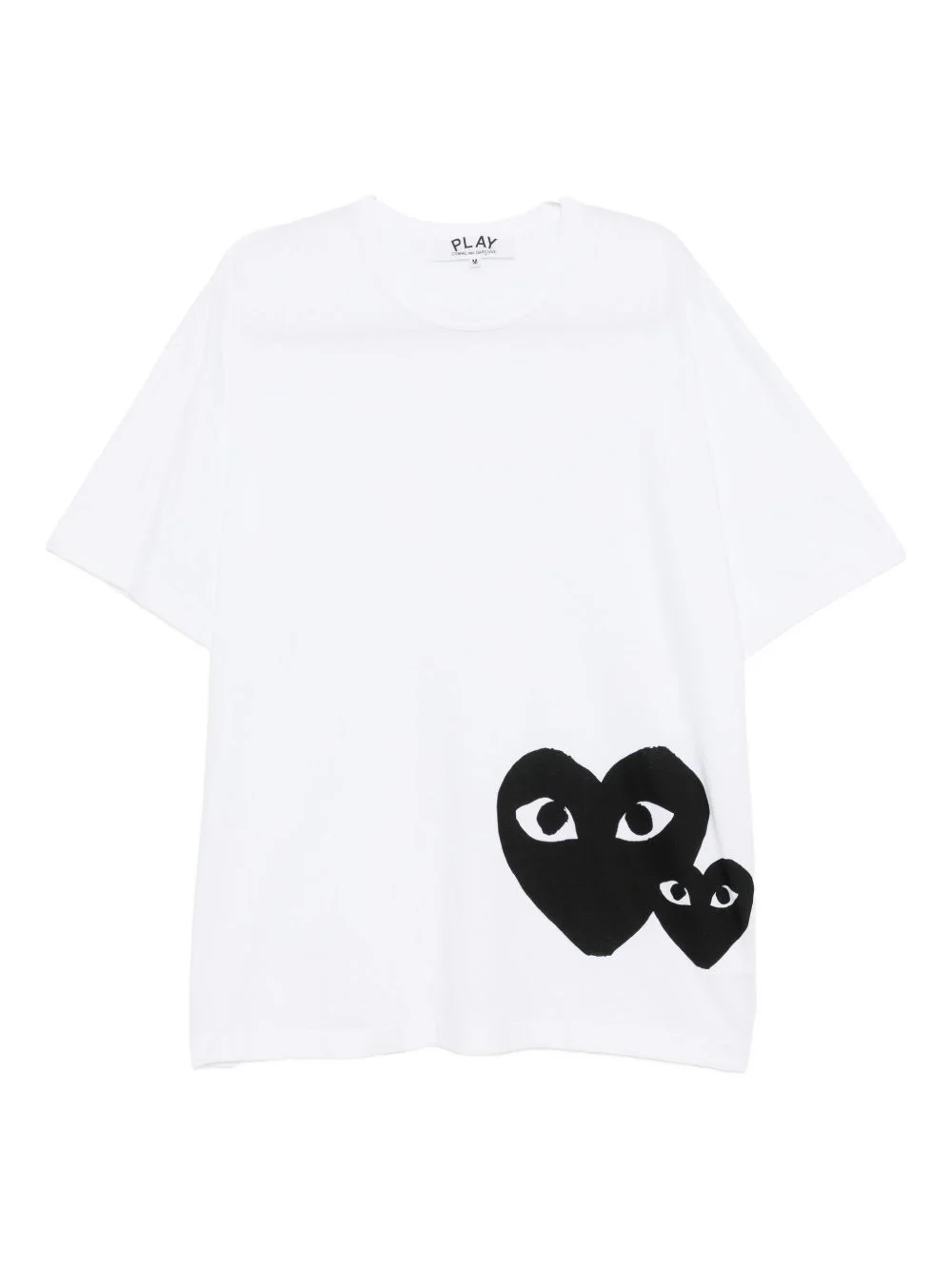heart-print T-shirt - 1