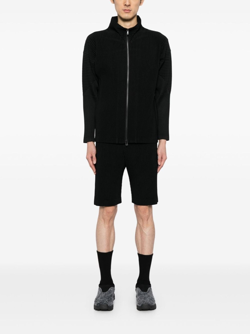 ISSEY MIYAKE May plissé pleated bermuda shorts outlook