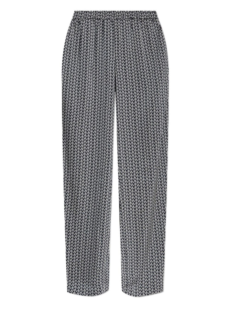 chevron-print trousers 1