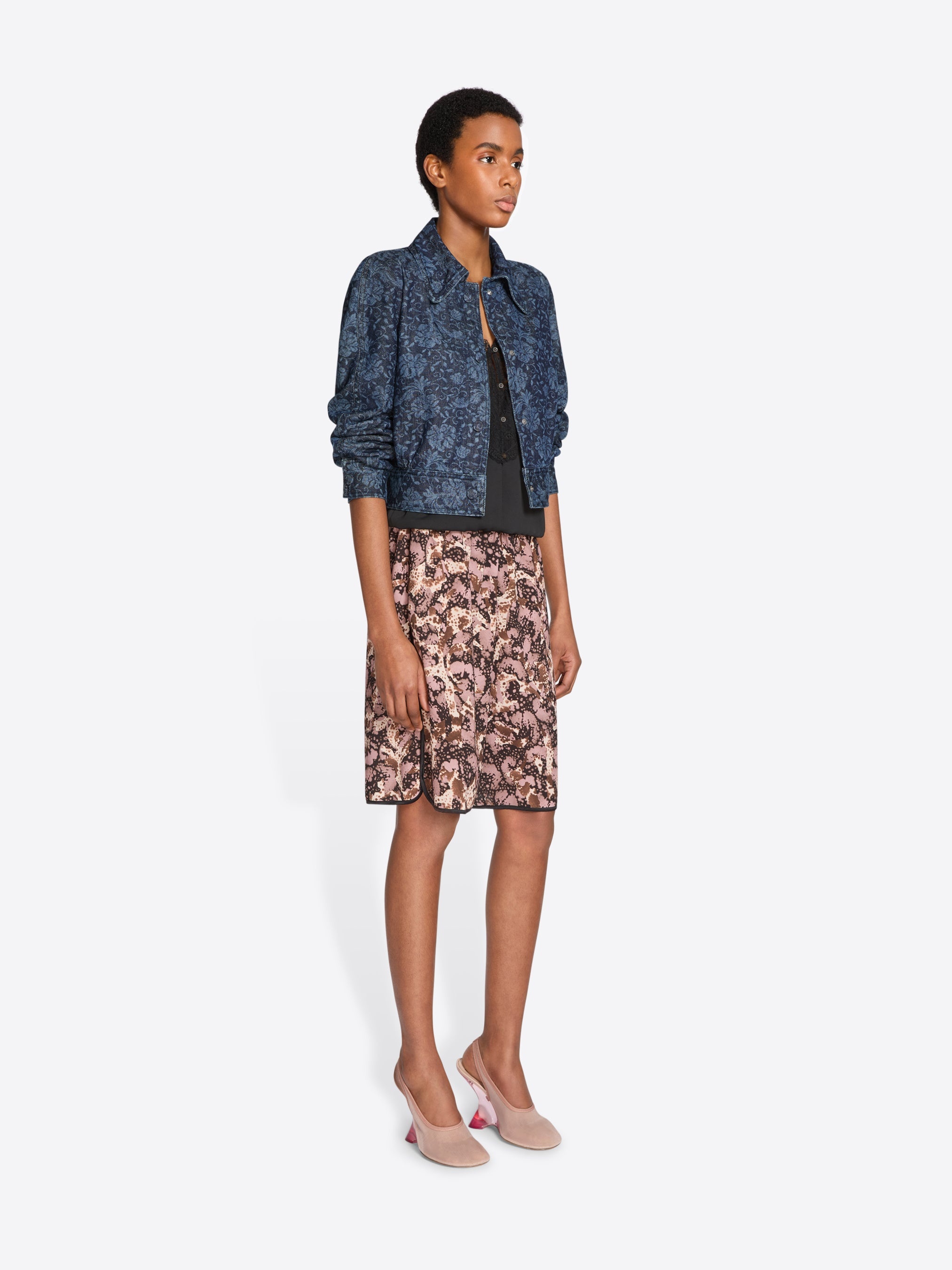 PRINTED DENIM JACKET - 3