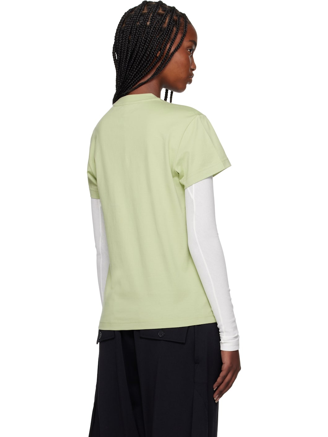 Green Regular Short Sleeve T-shirt - 3