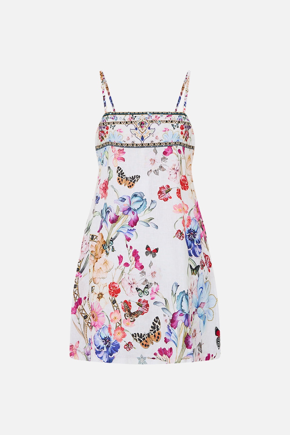 SHORT SQUARE NECK SUNDRESS - 7