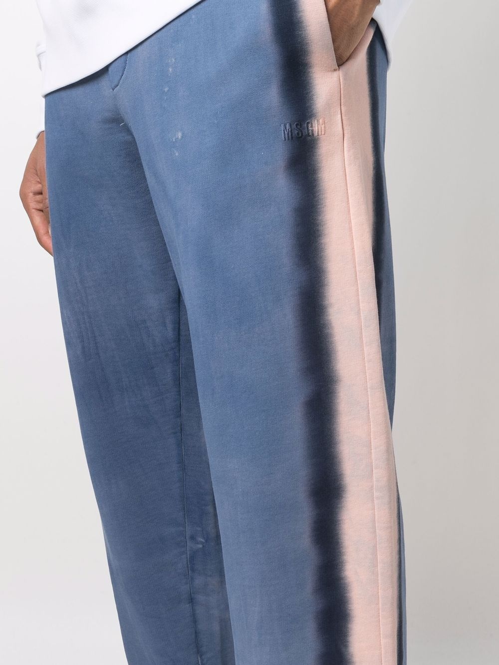 side stripe-detail trousers - 5