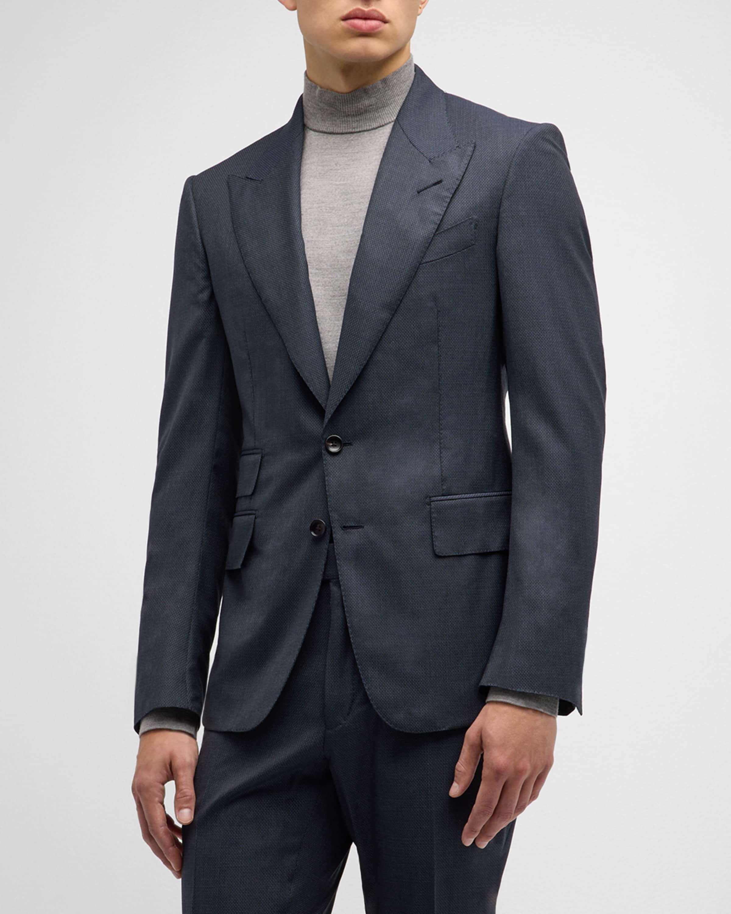 Men's Shelton Micro-Hopsack Suit - 3