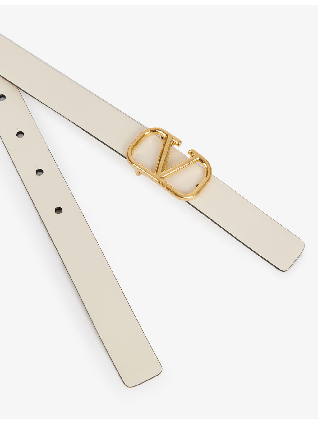 VLOGO reversible leather belt - 3